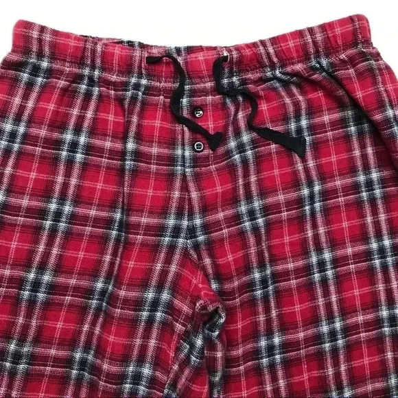 Denver Hayes Pajama Pants Red Plaid Size Medium - Picture 11 of 16